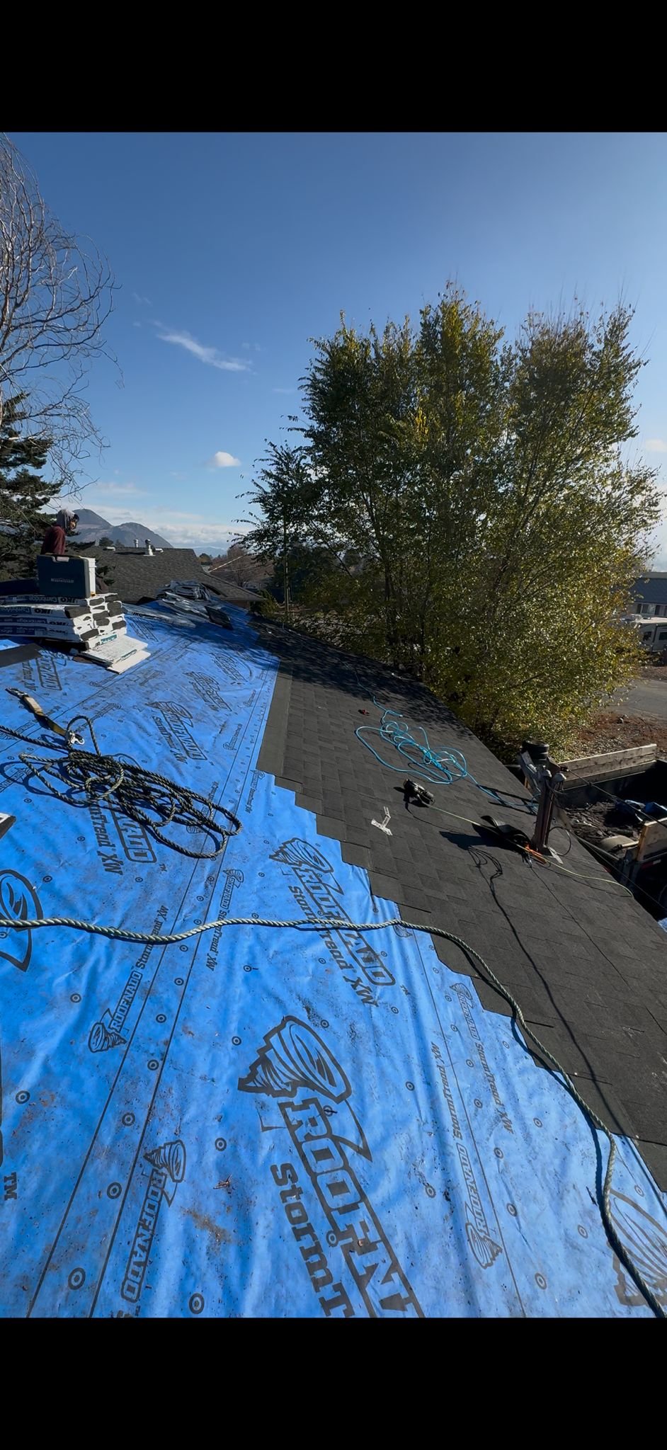 Asphalt shingle roofing installation Vernon BC