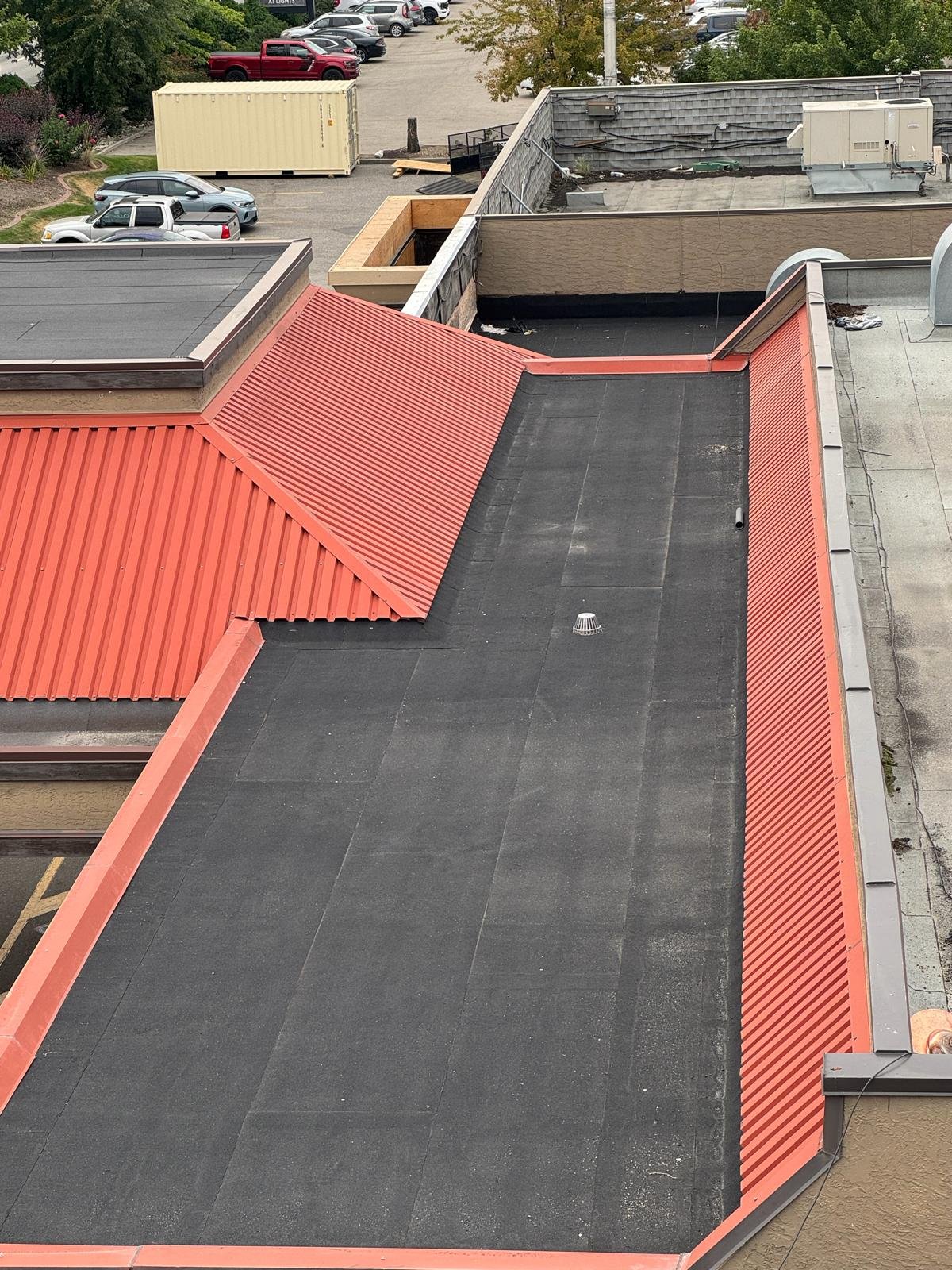 Nain Brothers Roofing crew working on a roof in Vernon BC