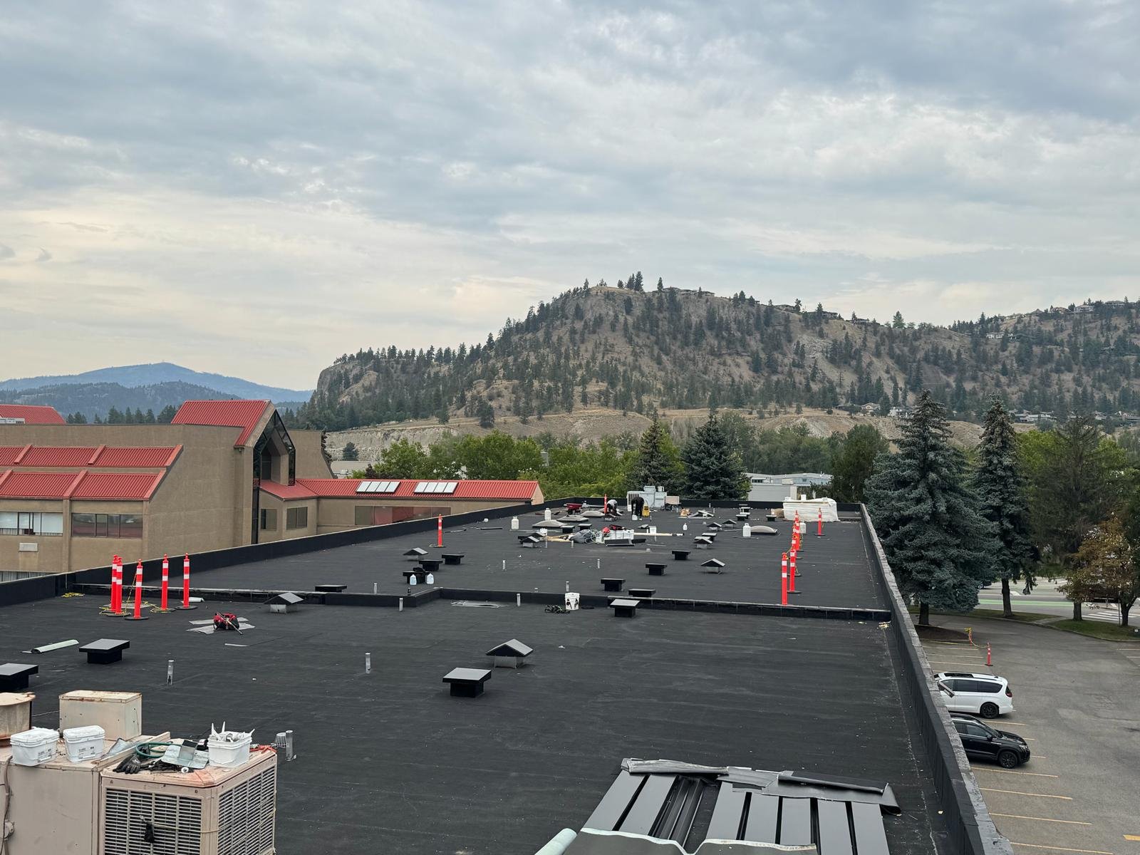 Metal roofing project Okanagan