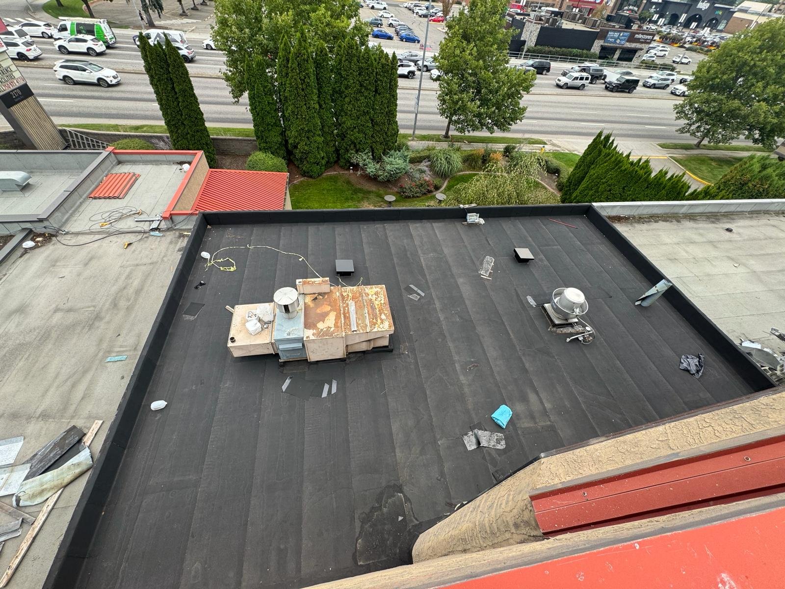 Commercial roofing project Vernon BC